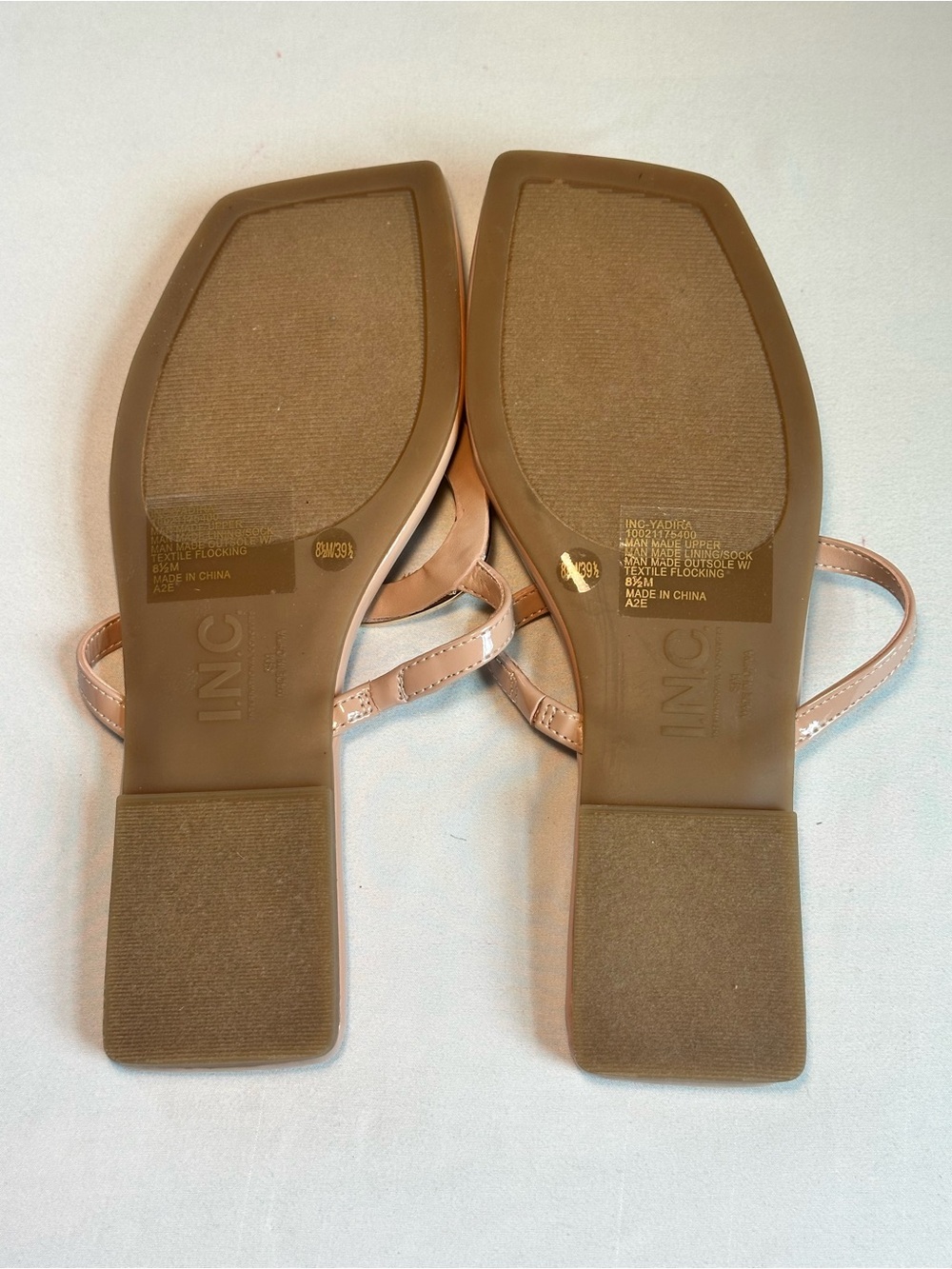 INC International Concepts Sandals with Gold Accent - Picture 4 of 5